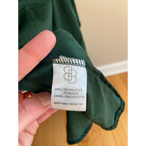 Baltic Born NWT Emerald Green Velvet RIbbed Wrap Dress Size XXXL Size 3XL Plus - Picture 10 of 12